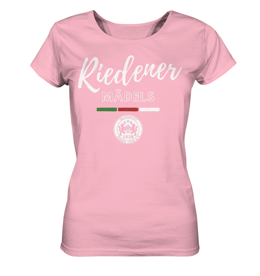 Riedener Mädels wappen - Ladies Organic Shirt
