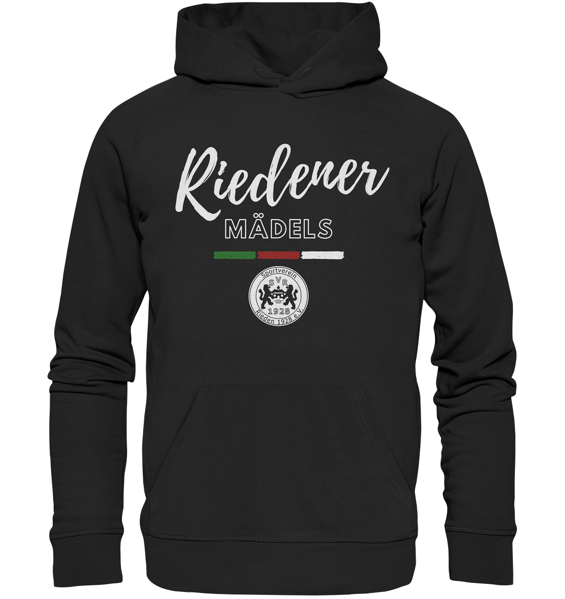 Riedener Mädels wappen - Organic Basic Hoodie