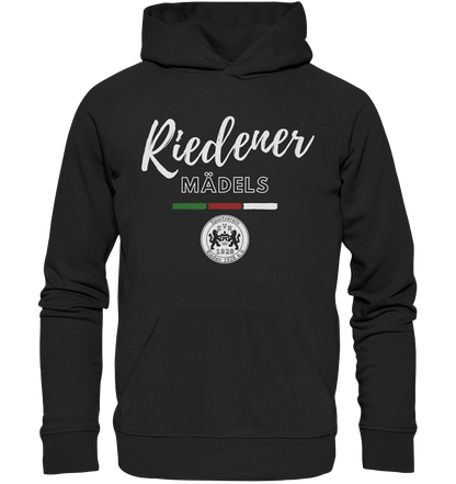 Riedener Mädels wappen - Organic Basic Hoodie